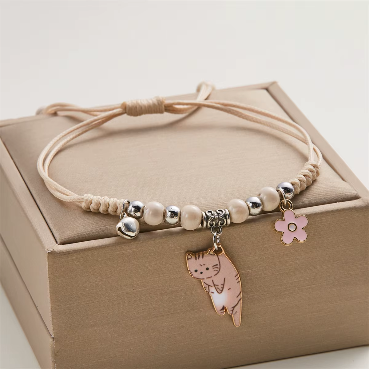 Armband - Melkwitte Gloed